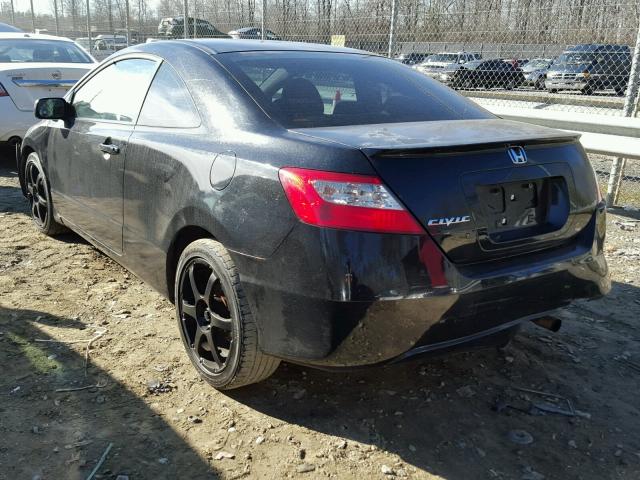 2HGFG128X9H538004 - 2009 HONDA CIVIC EX BLACK photo 3