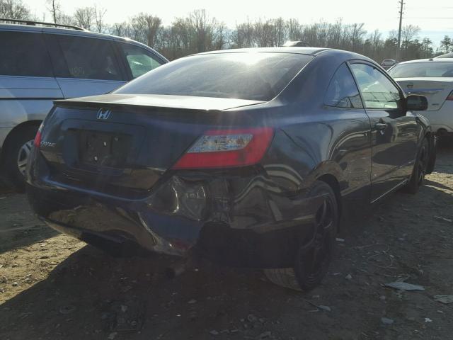 2HGFG128X9H538004 - 2009 HONDA CIVIC EX BLACK photo 4