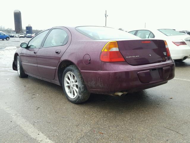 2C3HE66G5XH227786 - 1999 CHRYSLER 300M PURPLE photo 3