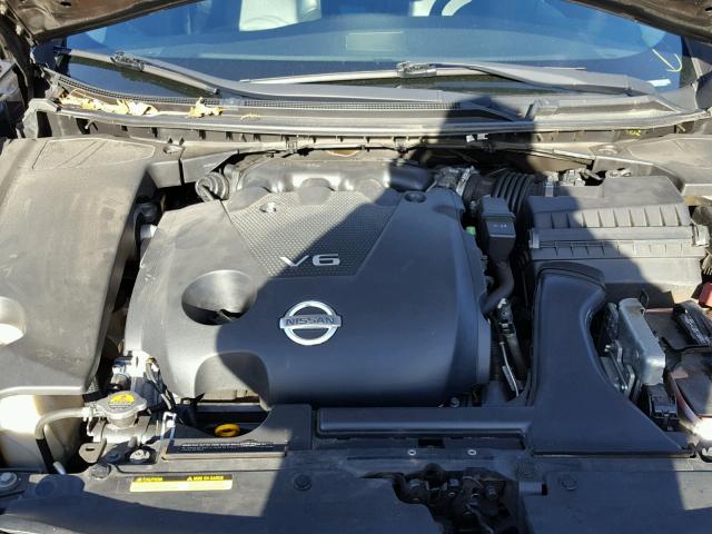 1N4AA5AP9DC828651 - 2013 NISSAN MAXIMA S GRAY photo 7