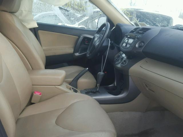 JTMDK4DV2AD013318 - 2010 TOYOTA RAV4 LIMIT RED photo 5