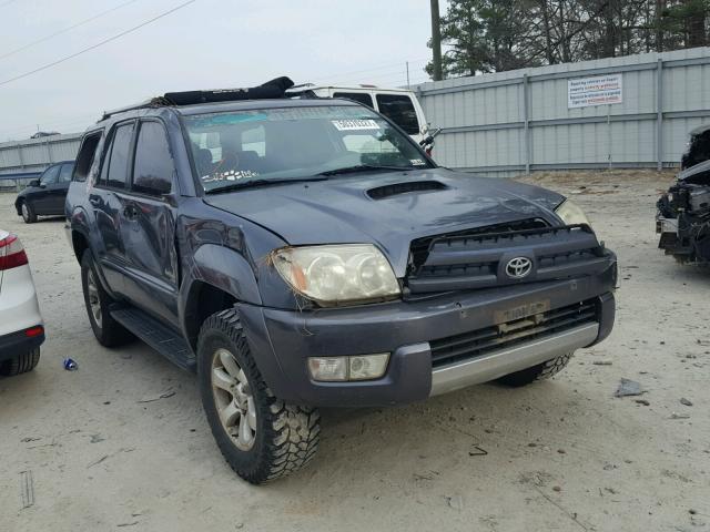 JTEZU14R338007388 - 2003 TOYOTA 4RUNNER SR GRAY photo 1