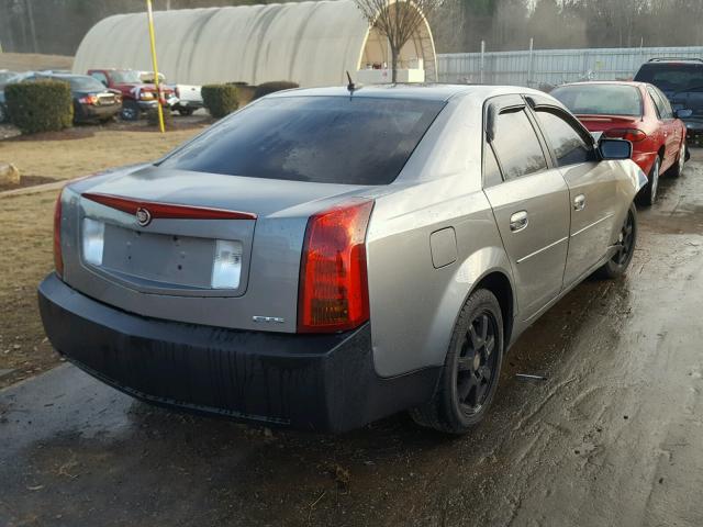 1G6DM57T660155697 - 2006 CADILLAC CTS CHARCOAL photo 4