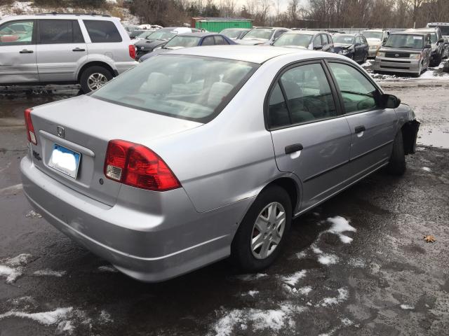 2HGES16315H534748 - 2005 HONDA CIVIC DX V GRAY photo 3