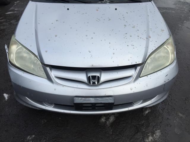 2HGES16315H534748 - 2005 HONDA CIVIC DX V GRAY photo 7