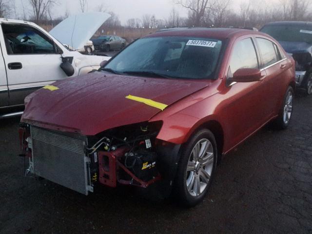 1C3CCBBG4CN109101 - 2012 CHRYSLER 200 TOURIN RED photo 2