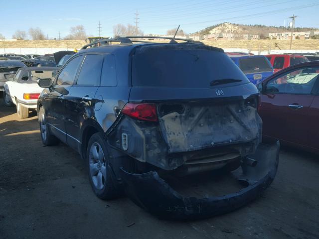 5J8TB18278A012995 - 2008 ACURA RDX BLACK photo 3