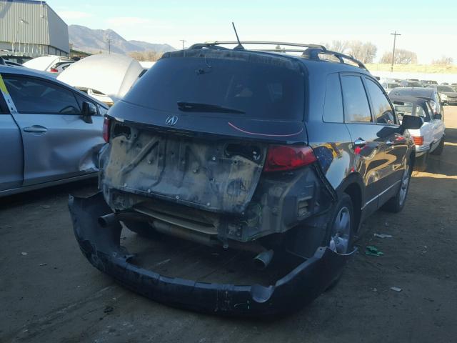 5J8TB18278A012995 - 2008 ACURA RDX BLACK photo 4