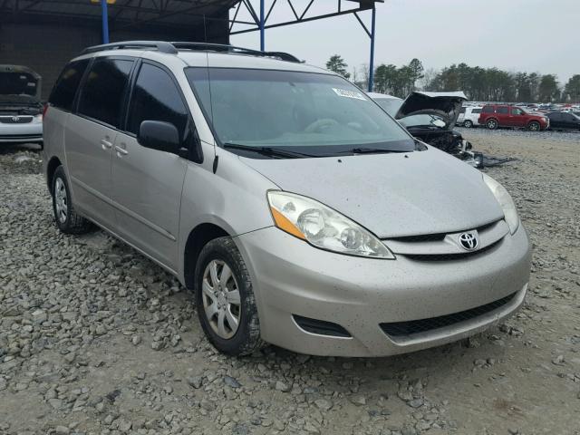 5TDZA23C36S448549 - 2006 TOYOTA SIENNA CE SILVER photo 1