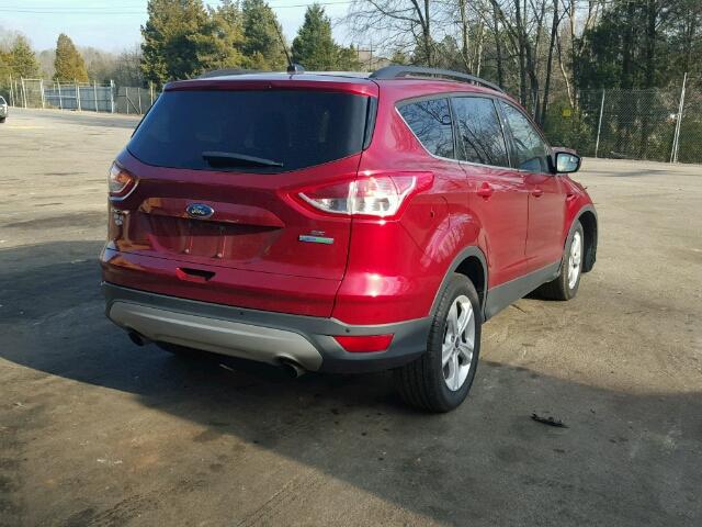 1FMCU0GX8GUB66043 - 2016 FORD ESCAPE SE RED photo 4