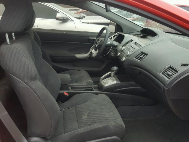 2HGFG1B87AH524307 - 2010 HONDA CIVIC EX 红色 照片 5