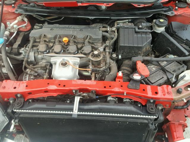 2HGFG1B87AH524307 - 2010 HONDA CIVIC EX 红色 照片 7