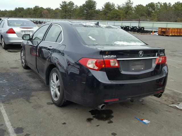 JH4CU2F62CC019143 - 2012 ACURA TSX TECH BLACK photo 3