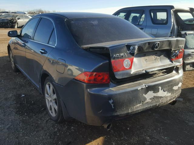 JH4CL96814C014501 - 2004 ACURA TSX GRAY photo 3