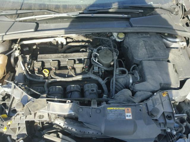 1FADP3F24DL339524 - 2013 FORD FOCUS SE GRAY photo 7