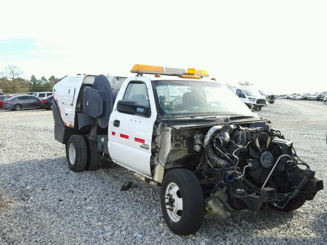 1GBJC34141E307454 - 2001 CHEVROLET SILVERADO WHITE photo 1