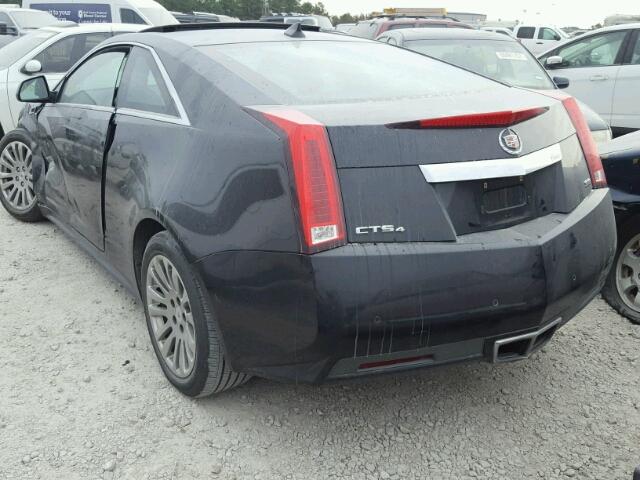 1G6DS1ED6B0141139 - 2011 CADILLAC CTS PREMIU BLACK photo 3
