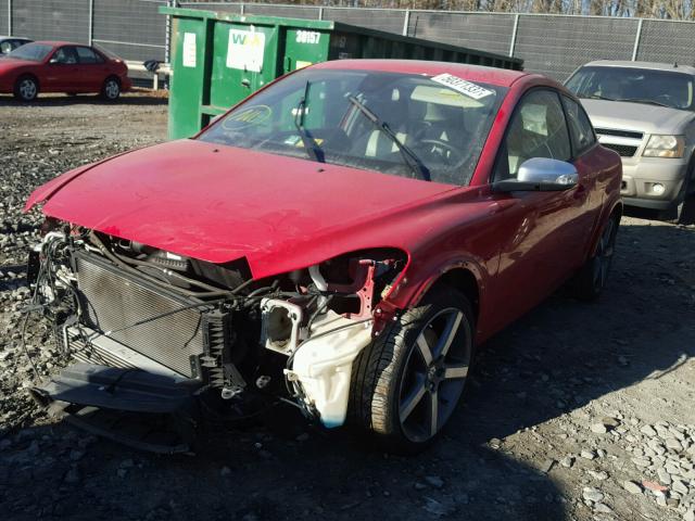 YV1672MK9D2301089 - 2013 VOLVO C30 T5 RED photo 2