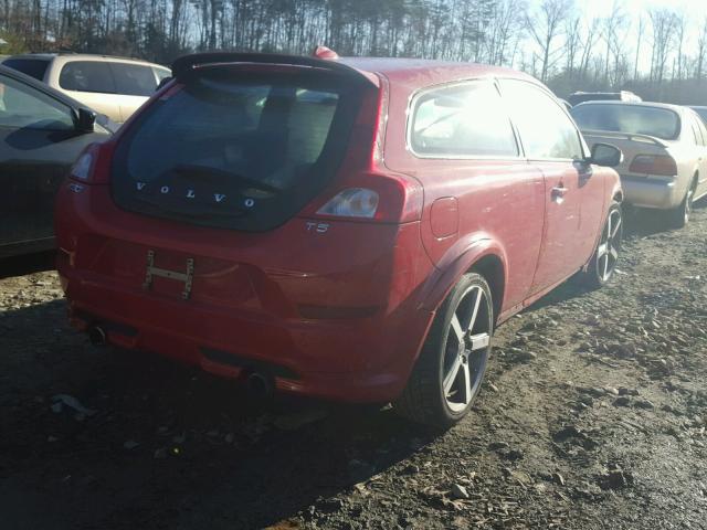 YV1672MK9D2301089 - 2013 VOLVO C30 T5 RED photo 4