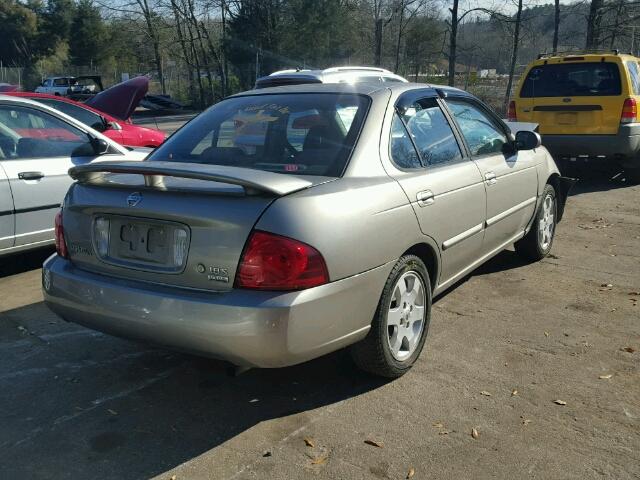 3N1CB51D26L634124 - 2006 NISSAN SENTRA 1.8 TAN photo 4