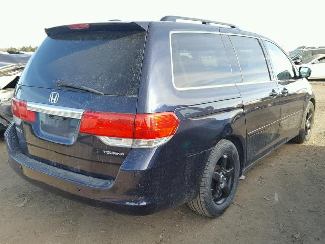 5FNRL388X8B094847 - 2008 HONDA ODYSSEY TO BLUE photo 4