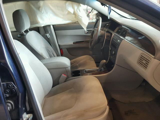 2G4WC582581269286 - 2008 BUICK LACROSSE C BLUE photo 5