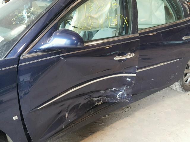 2G4WC582581269286 - 2008 BUICK LACROSSE C BLUE photo 9