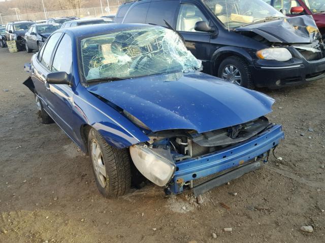 1G1JF52F947362528 - 2004 CHEVROLET CAVALIER L BLUE photo 1