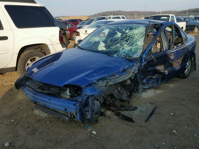 1G1JF52F947362528 - 2004 CHEVROLET CAVALIER L BLUE photo 2