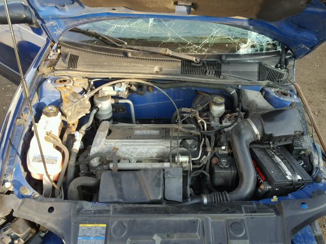 1G1JF52F947362528 - 2004 CHEVROLET CAVALIER L BLUE photo 7