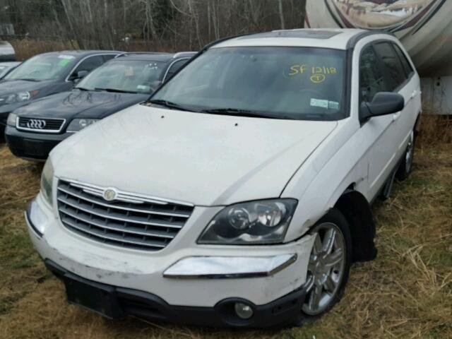 2C8GF68455R497999 - 2005 CHRYSLER PACIFICA T WHITE photo 2