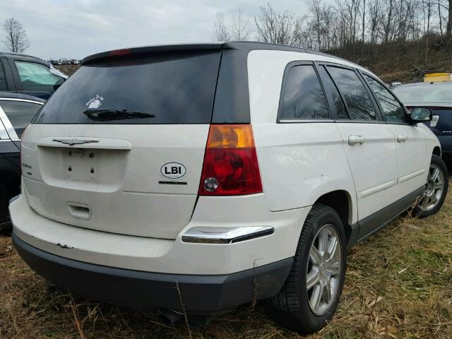 2C8GF68455R497999 - 2005 CHRYSLER PACIFICA T WHITE photo 4