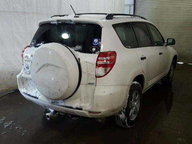 JTMBF35V195008900 - 2009 TOYOTA RAV4 WHITE photo 4