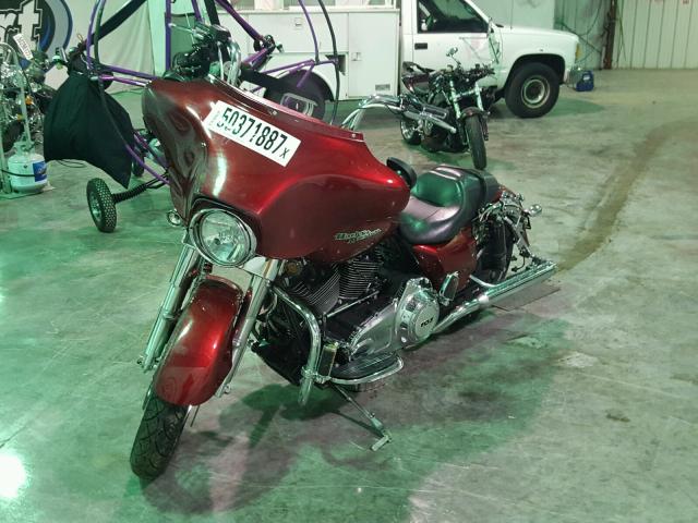 1HD1KBM18DB625087 - 2013 HARLEY-DAVIDSON FLHX STREE MAROON photo 2