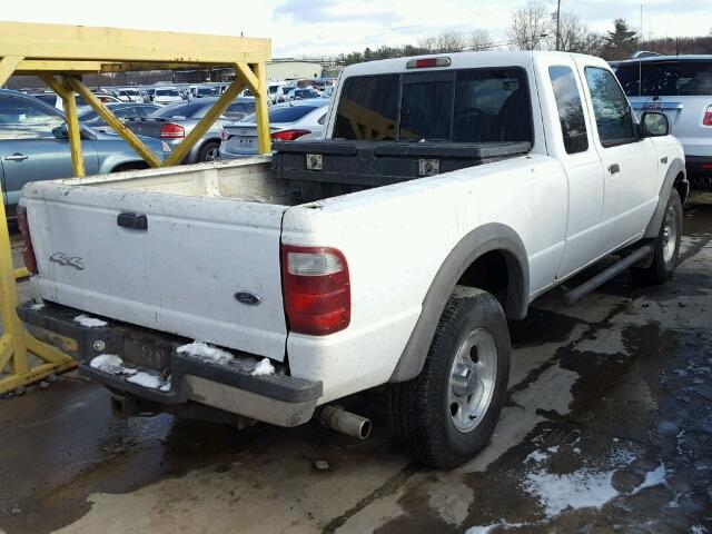 1FTZR45E83PA02129 - 2003 FORD RANGER SUP WHITE photo 4