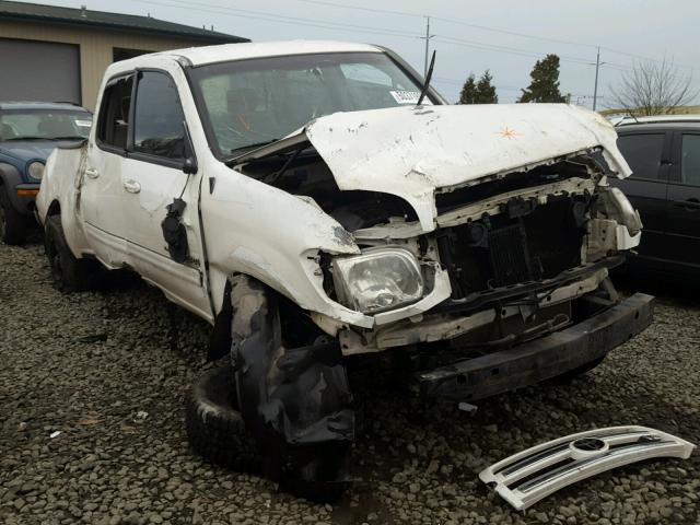 5TBDT44106S537355 - 2006 TOYOTA TUNDRA DOU WHITE photo 1