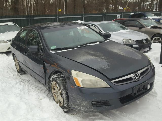 1HGCM563X6A036542 - 2006 HONDA ACCORD SE BLUE photo 1