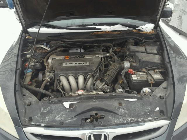 1HGCM563X6A036542 - 2006 HONDA ACCORD SE BLUE photo 7