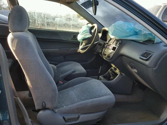 1HGEJ824XVL020569 - 1997 HONDA CIVIC EX 绿色 照片 5