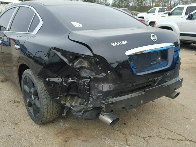 1N4AA5AP8AC852872 - 2010 NISSAN MAXIMA S BLACK photo 9