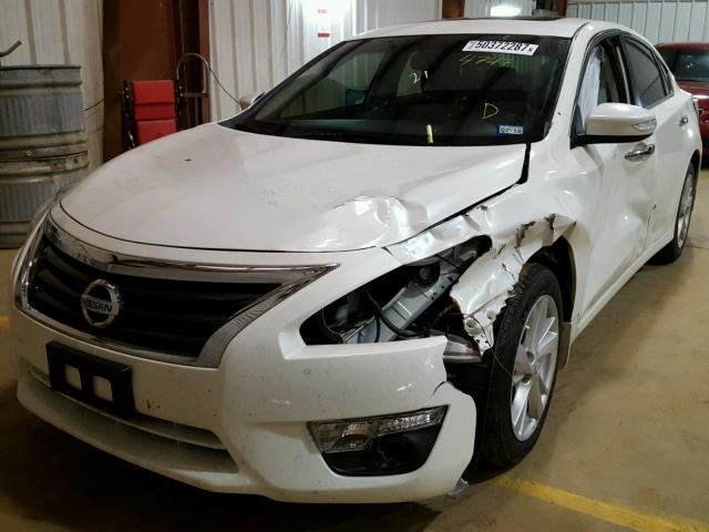 1N4AL3AP7EC424747 - 2014 NISSAN ALTIMA 2.5 WHITE photo 2