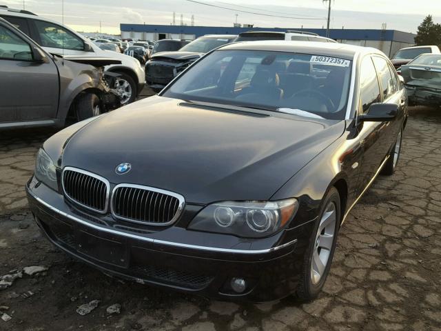 WBAHN83538DT79748 - 2008 BMW 750 LI BLACK photo 2