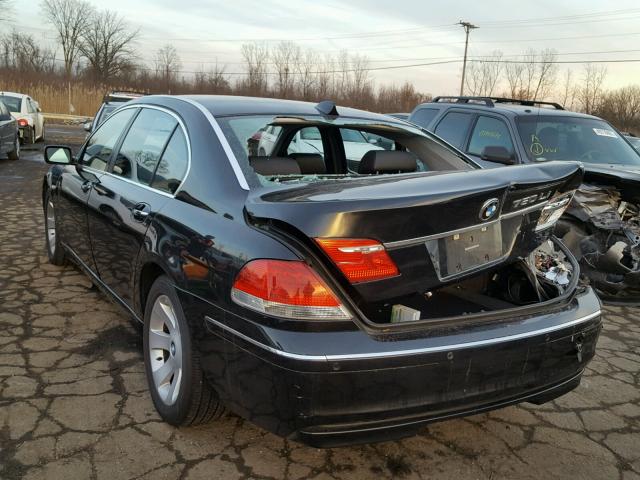 WBAHN83538DT79748 - 2008 BMW 750 LI BLACK photo 3