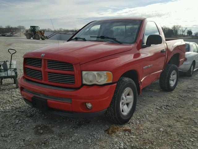 1D7HA16N82J237623 - 2002 DODGE RAM 1500 RED photo 2