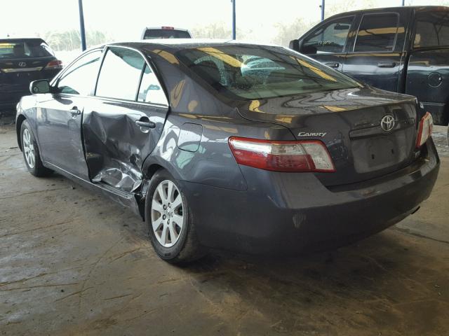 4T1BB46K29U083337 - 2009 TOYOTA CAMRY HYBR GRAY photo 3