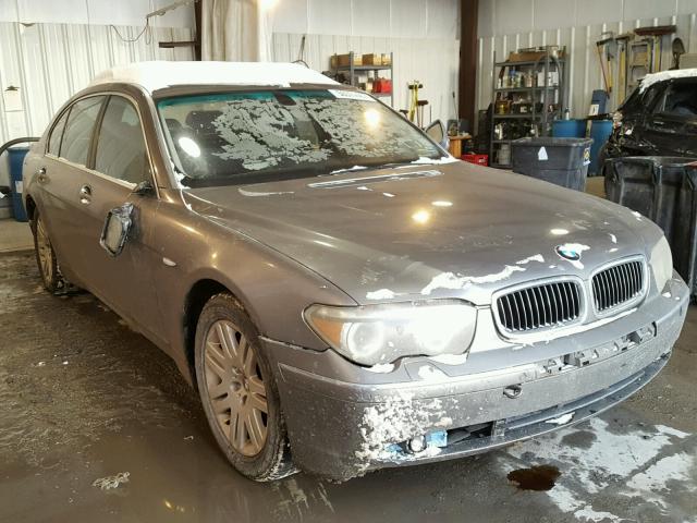 WBAGN63423DR09448 - 2003 BMW 745 LI GRAY photo 1