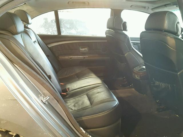 WBAGN63423DR09448 - 2003 BMW 745 LI GRAY photo 6