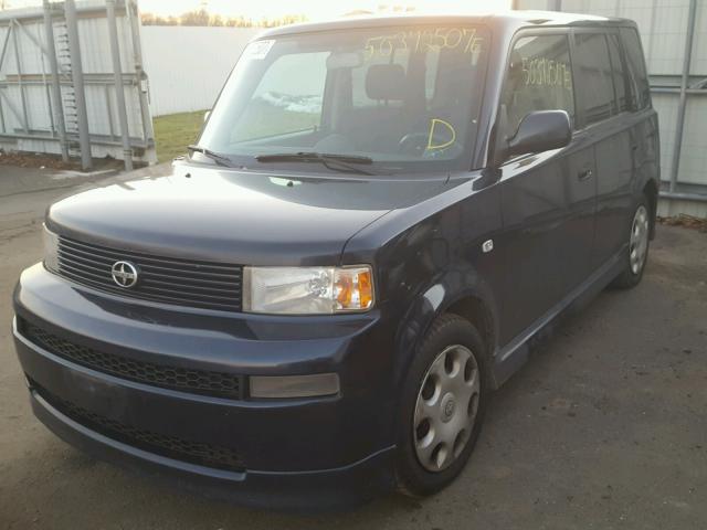 JTLKT334054028062 - 2005 TOYOTA SCION XB BLUE photo 2