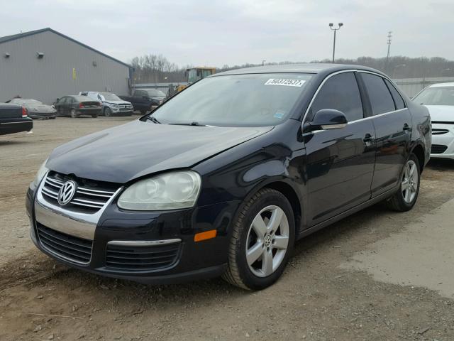 3VWRM71KX9M005704 - 2009 VOLKSWAGEN JETTA SE BLACK photo 2