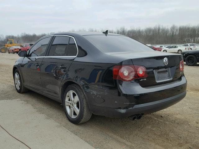 3VWRM71KX9M005704 - 2009 VOLKSWAGEN JETTA SE 黑色 照片 3